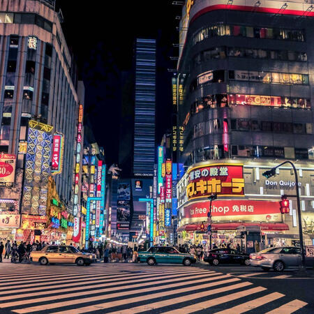 February in Tokyo, by Unbound Fates.