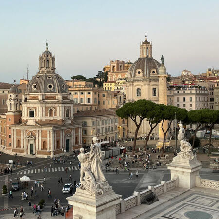 January in Rome, by Unbound Fates.